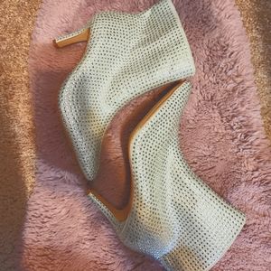 Torrid rhinestone booties